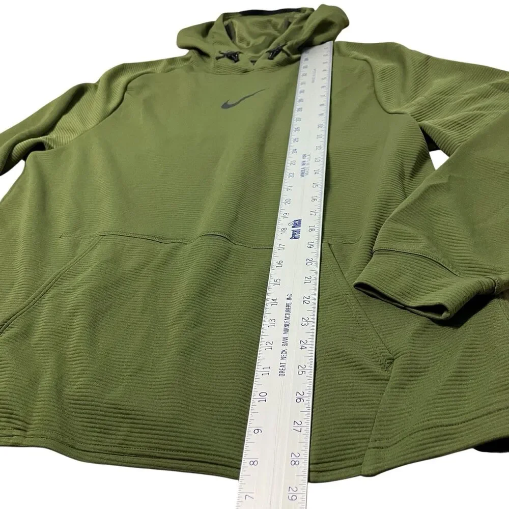 Nike PRO Shirt Mens M Green Dri Fit Training Pullover Tech Activewear DM5889-226